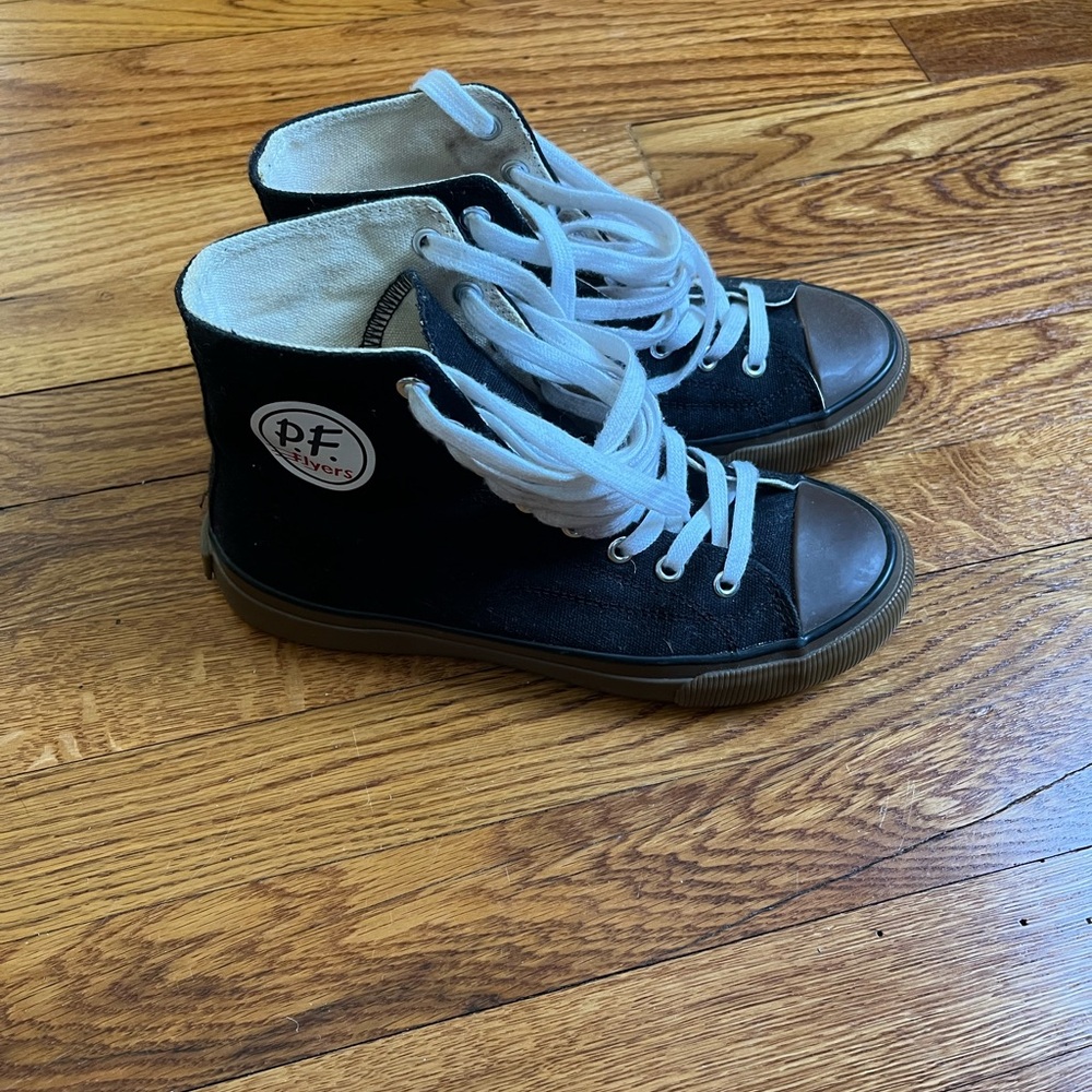 Rare P.F. Flyers High-Top Sneakers - Black